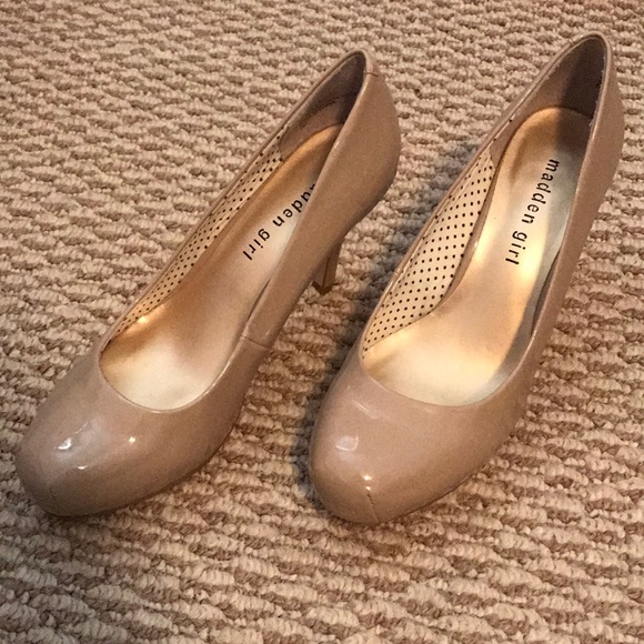 Madden Girl Shoes - Madden Girl Nude Heel
